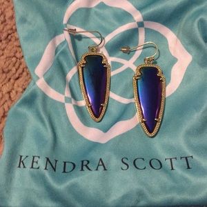 Kendra Scott iridescent earrings